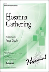 Hosanna Gathering SATB choral sheet music cover